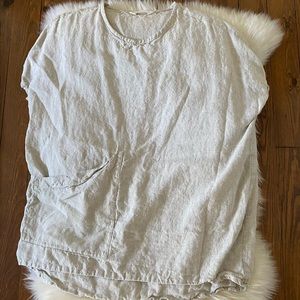 Elizabeth Suzann Harper Tunic in Flax